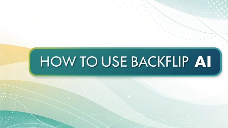 How to Use Backflip AI: Your Simple Guide to Creating 3D Models with Ease