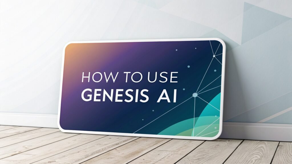 How to Use Genesis AI: A Simple Guide to Boost Your Content Creation 2 How to Use Genesis AI: A Simple Guide to Boost Your Content Creation Genesis AI