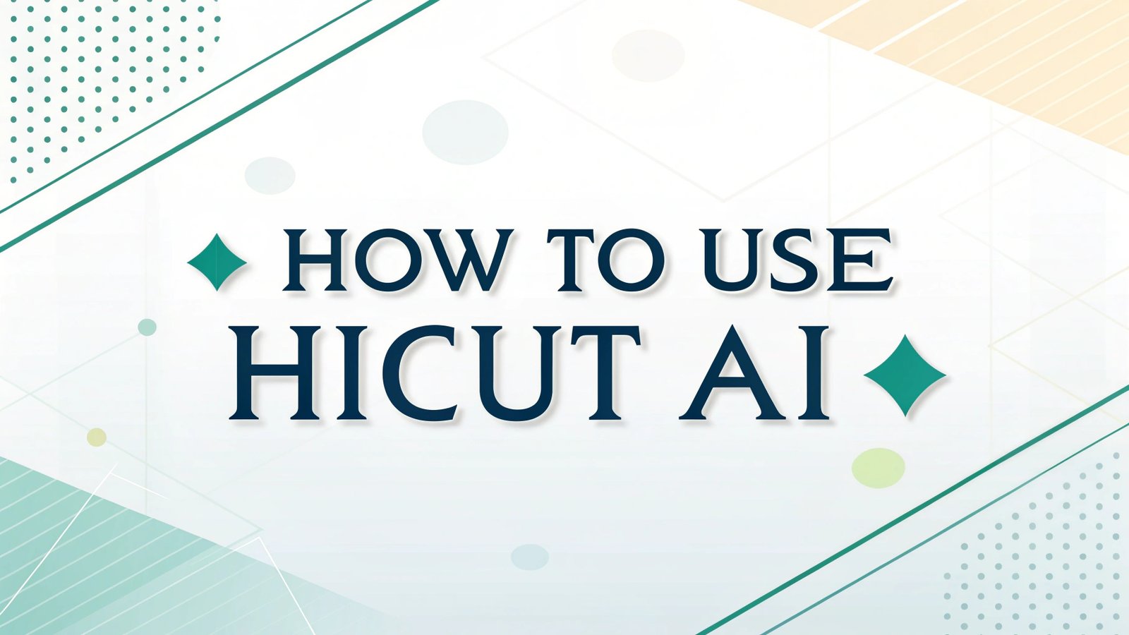 How to Use Hicut AI: Your Simple Guide to Using the Face Swap AI Video App