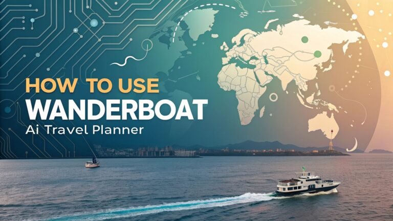 How to Use Wanderboat AI Travel Planner: Your Ultimate Vacation Planning Companion