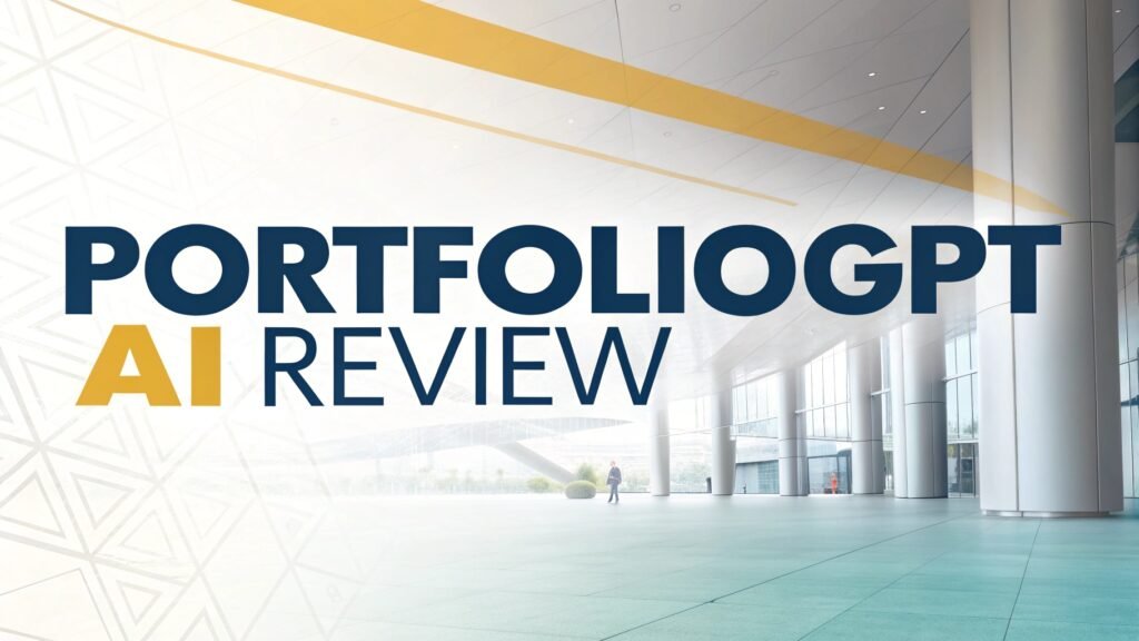 PortfolioGPT AI Review: Is This the Future of Smart Investing? 2 PortfolioGPT AI Review: Is This the Future of Smart Investing? PortfolioGPT