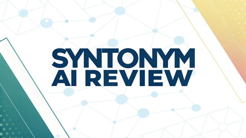Syntonym AI Review: Is This Privacy Focused AI Tool Worth It? 2 Syntonym AI Review: Is This Privacy Focused AI Tool Worth It? Syntonym AI