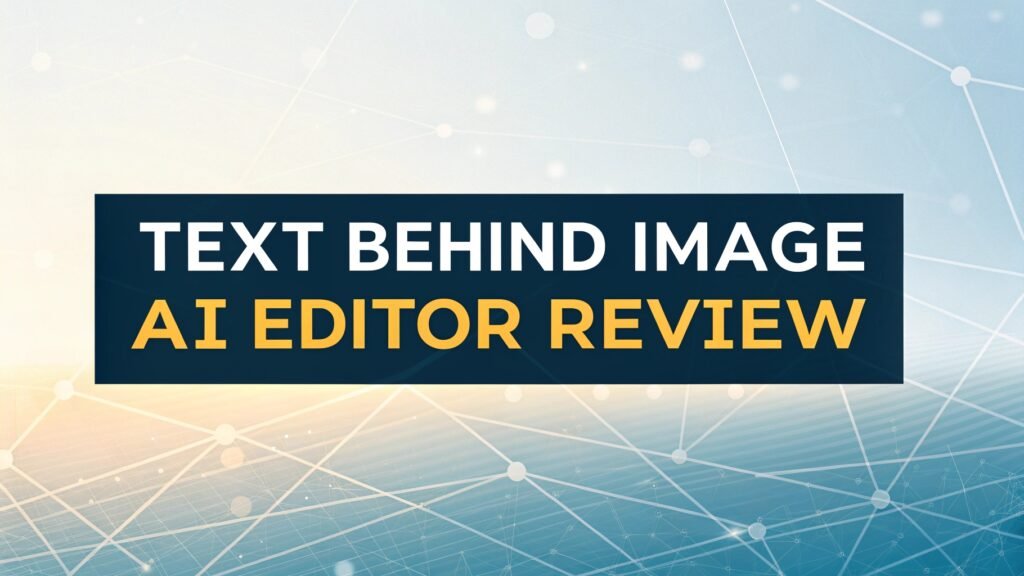 Text Behind Image Editor AI Review: A Fun and Simple Tool for Stunning Visuals 2 Text Behind Image Editor AI Review: A Fun and Simple Tool for Stunning Visuals Text Behind Image