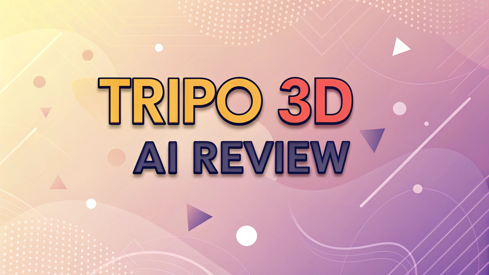 Tripo 3D AI Review: Revolutionizing Photo Editing with AI Powered 3D Modeling