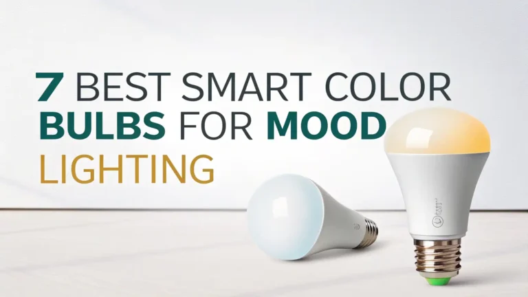 7 Best Smart Color Bulbs for Mood Lighting