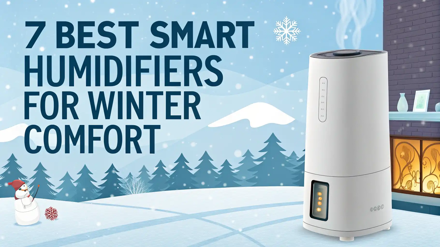 7 Best Smart Humidifiers for Winter Comfort
