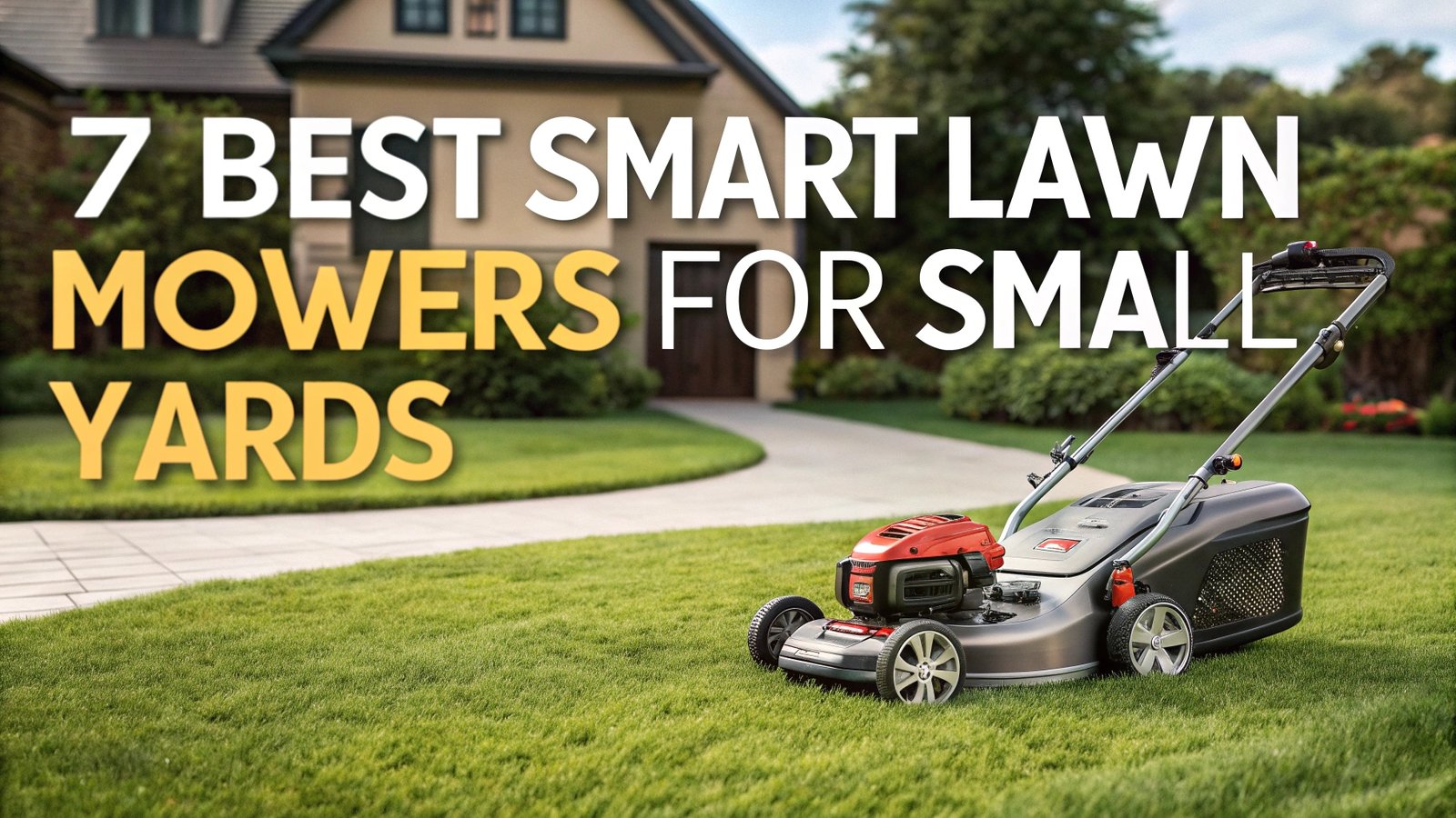 7 Best Smart Lawn Mowers for Small Yards in 2025
