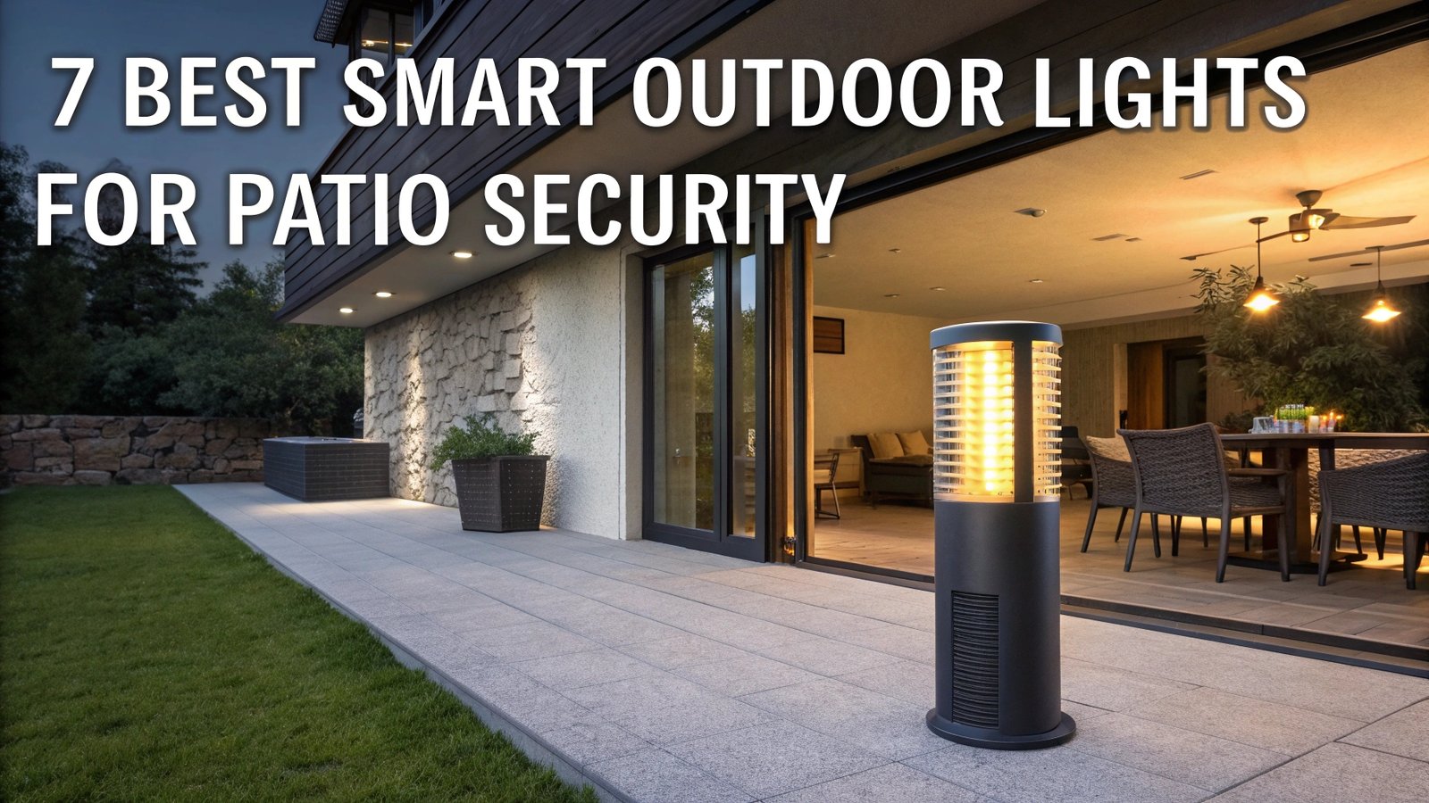 7 Best Smart Outdoor Lights for Patio Security