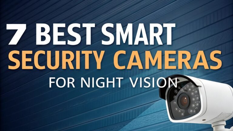 7 Best Smart Security Cameras for Night Vision
