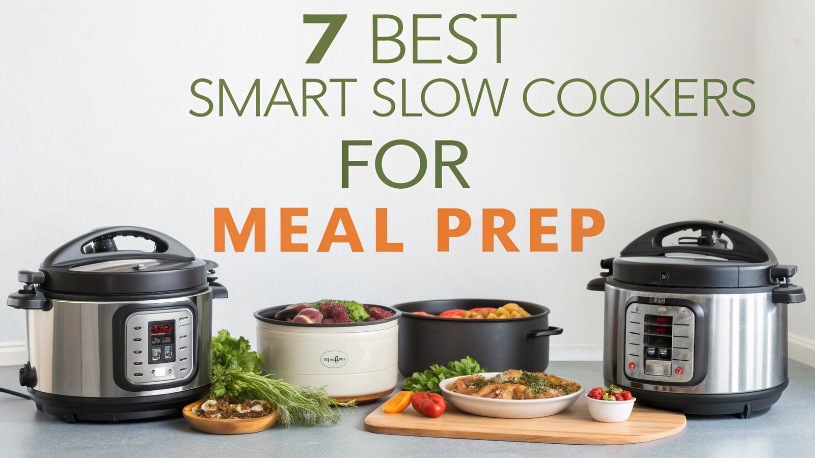 7 Best Smart Slow Cookers for Meal Prep