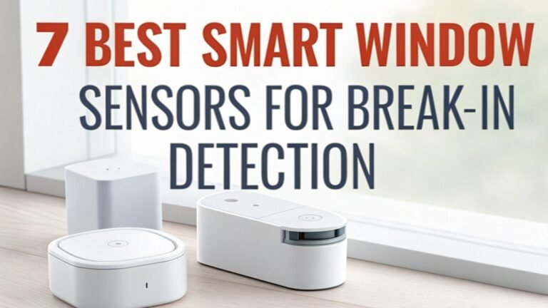 7 Best Smart Window Sensors for Break-in Detection