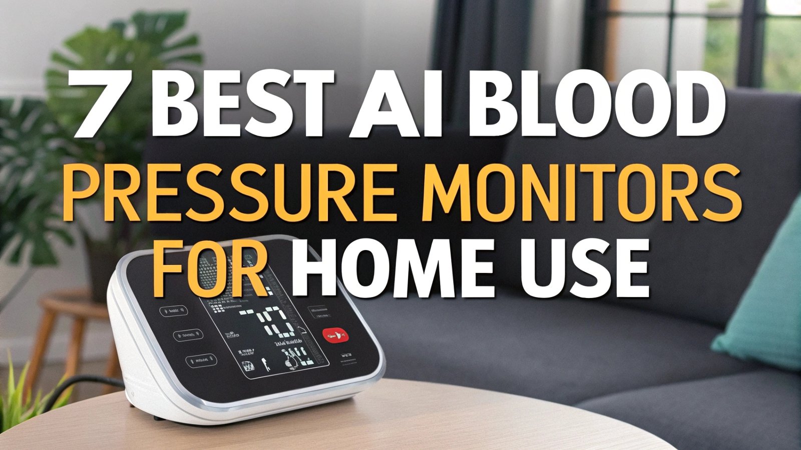 7 Best AI Blood Pressure Monitors for Home Use