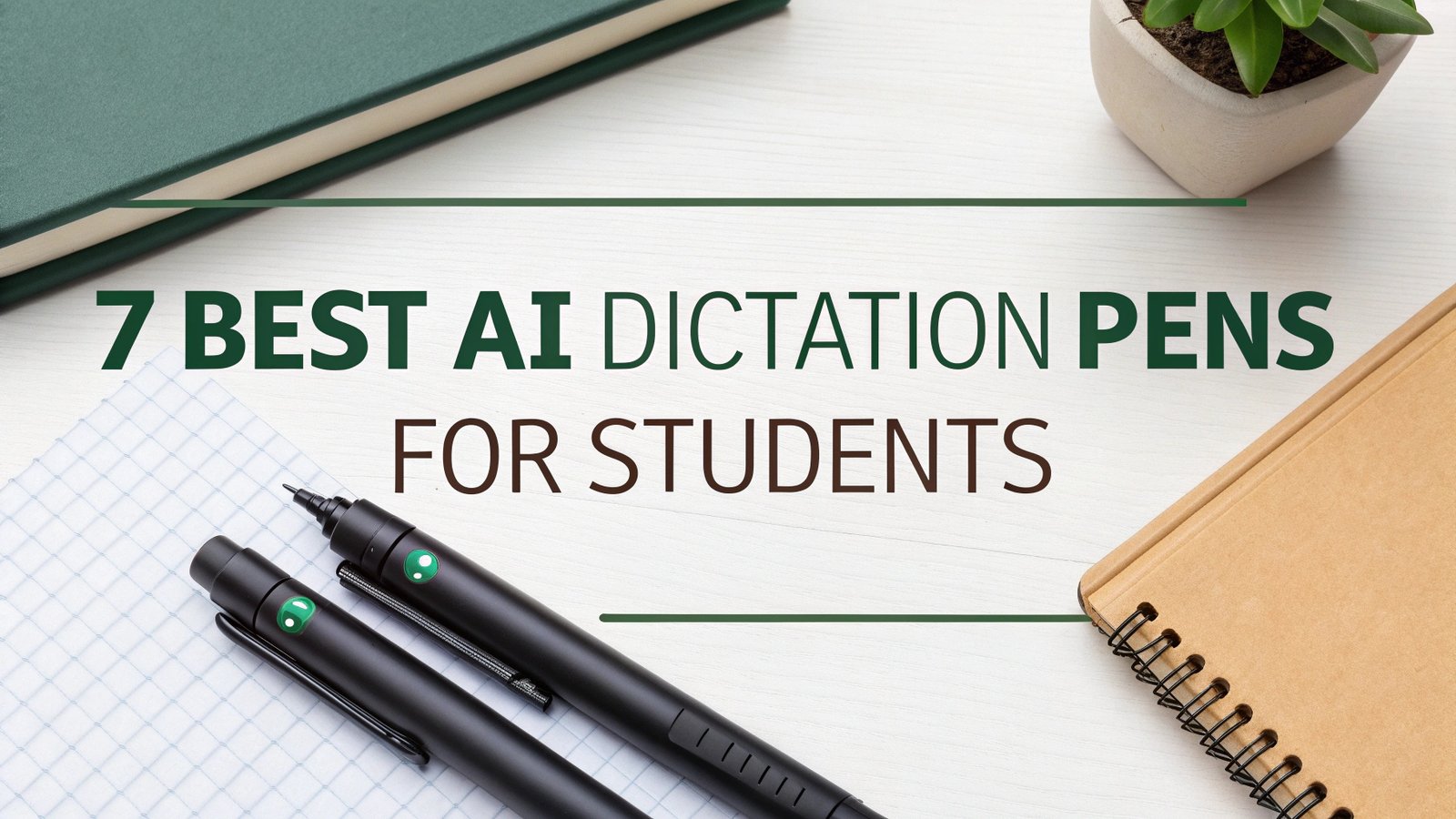 7 Best AI Dictation Pens for Students in 2026