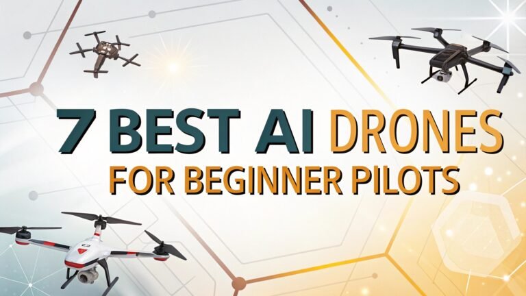 7 Best AI Drones for Beginner Pilots in 2026