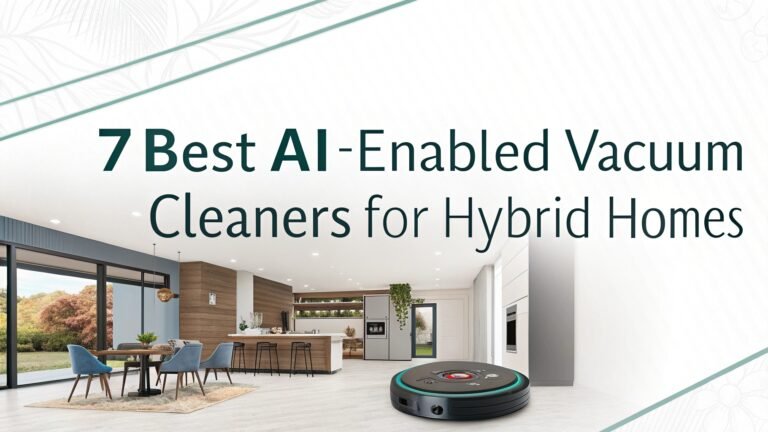 7 Best AI-Enabled Vacuum Cleaners for Hybrid Homes