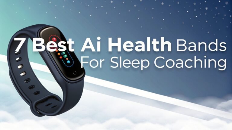 7 Best AI Health Bands for Sleep Coaching in 2025
