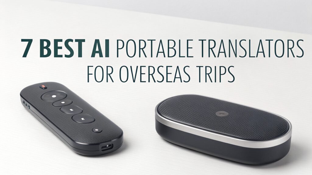 7 Best AI Portable Translators for Overseas Trips 2 7 Best AI Portable Translators for Overseas Trips Translator