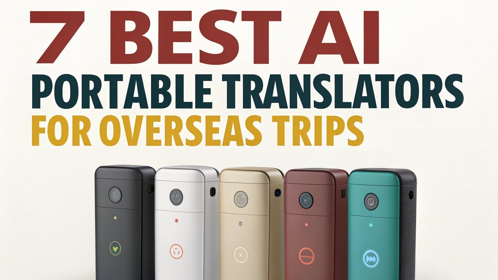 7 Best AI Portable Translators for Overseas Trips