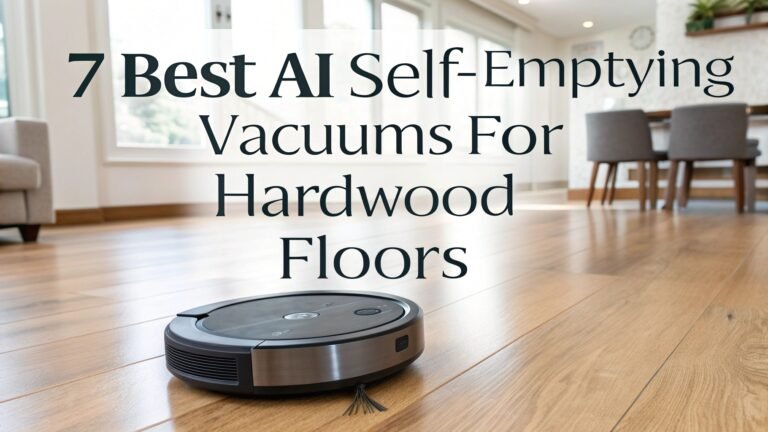 7 Best AI Self-Emptying Vacuums for Hardwood Floors