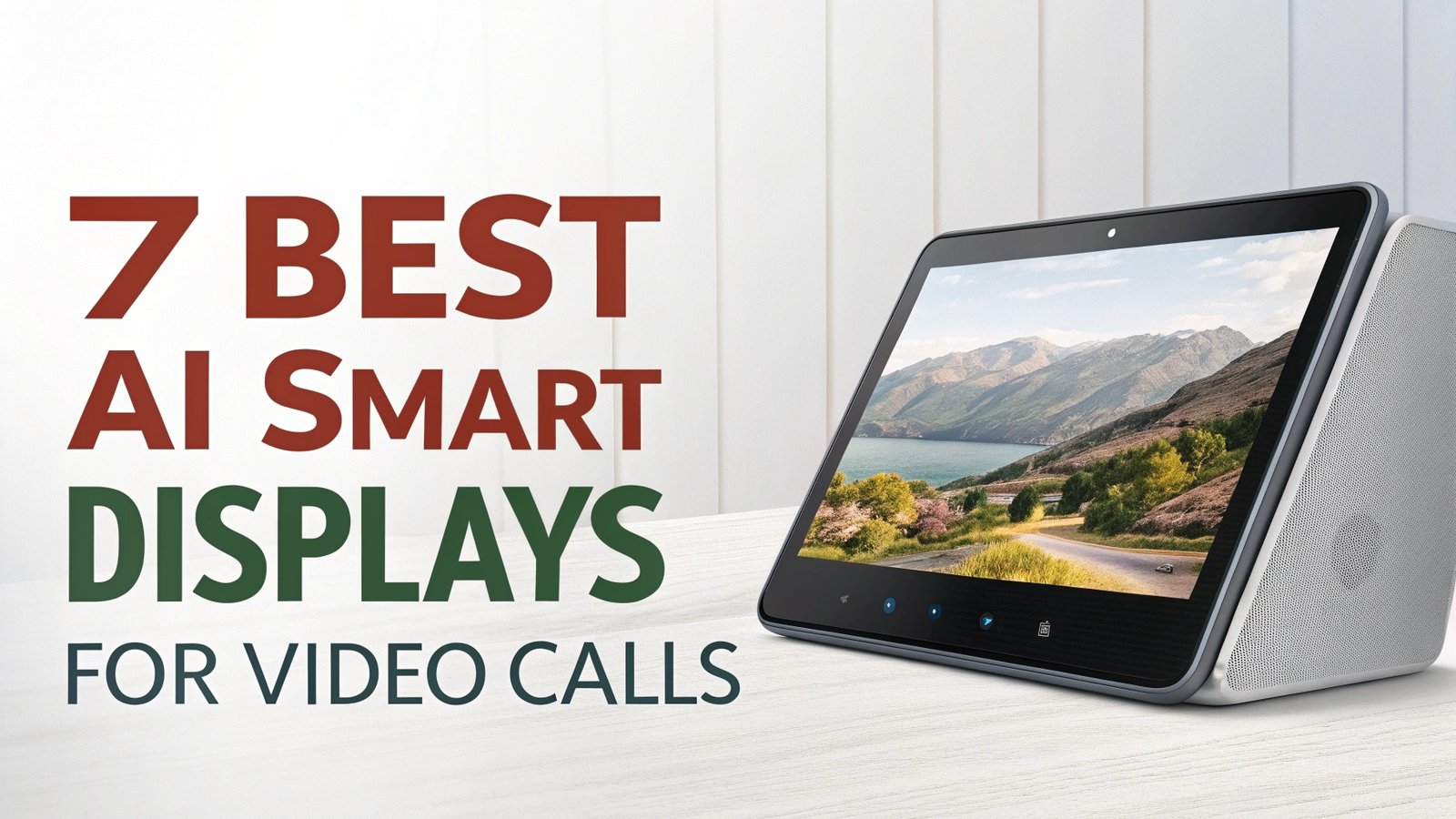 7 Best AI Smart Displays for Video Calls in 2026