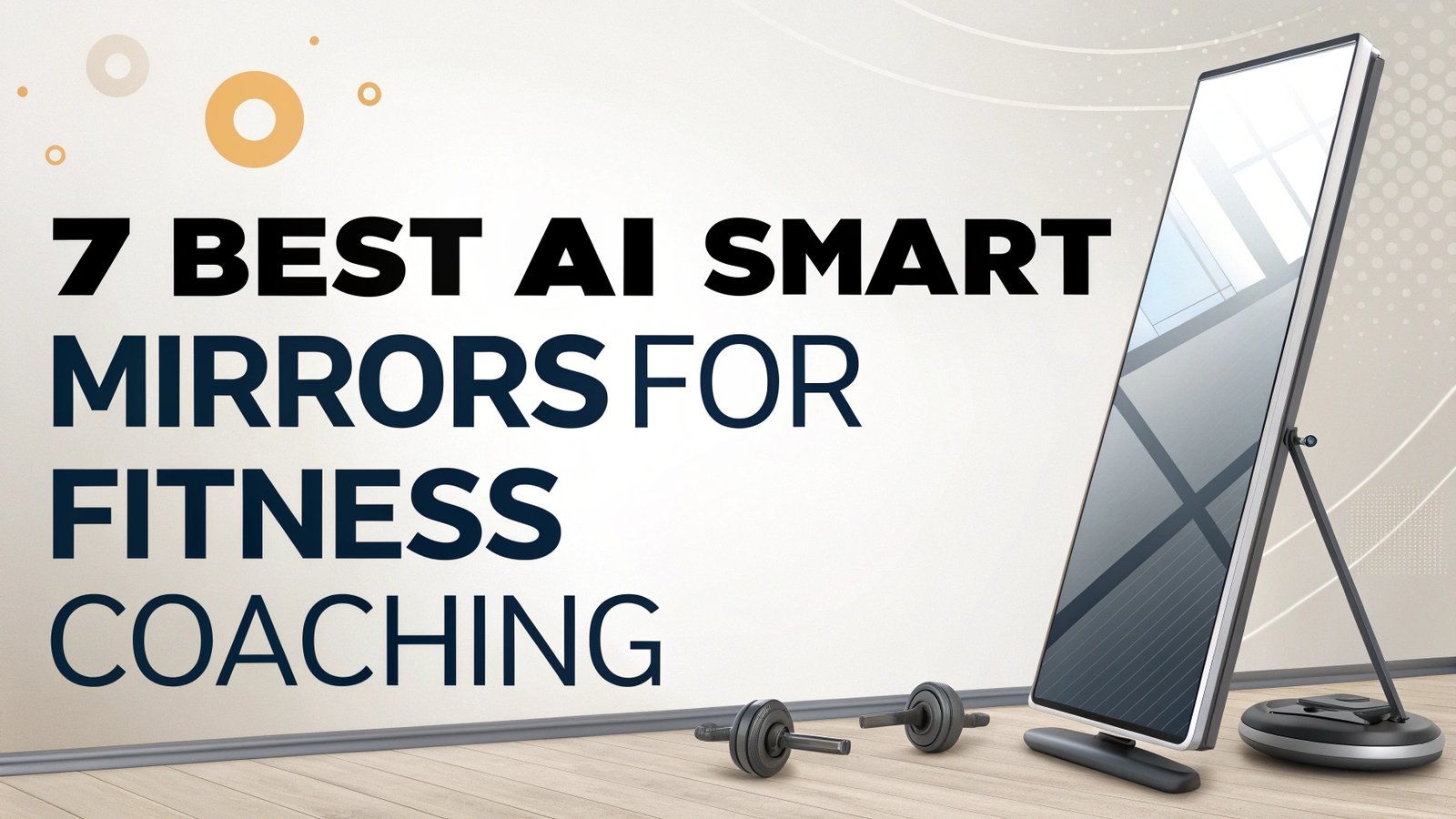 7 Best AI Smart Mirrors for Fitness Coaching in 2026