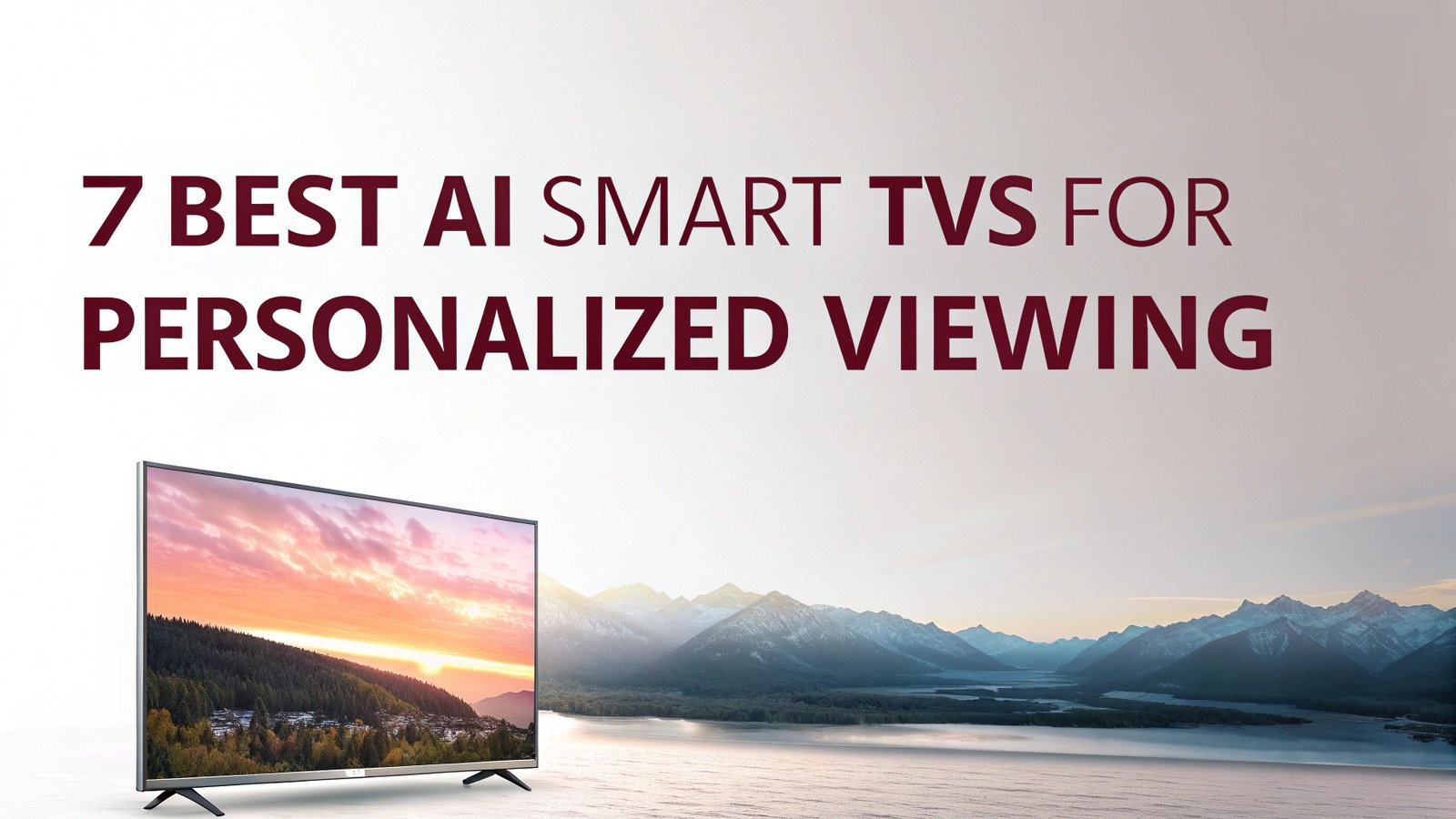7 Best AI Smart TVs for Personalized Viewing in 2026