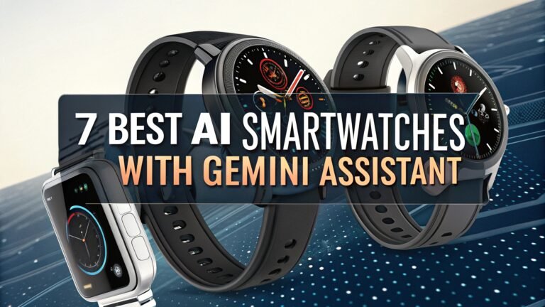7 Best AI Smartwatches With Gemini Assistant for 2026