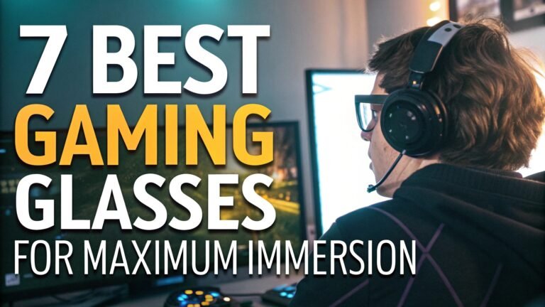 7 Best Gaming Glasses for Maximum Immersion in 2026