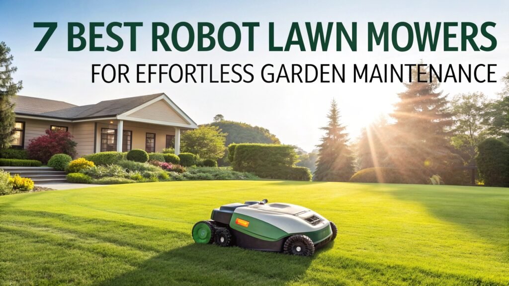 7 Best Robot Lawn Mowers for Effortless Garden Maintenance 2 7 Best Robot Lawn Mowers for Effortless Garden Maintenance Robot Lawn Mower