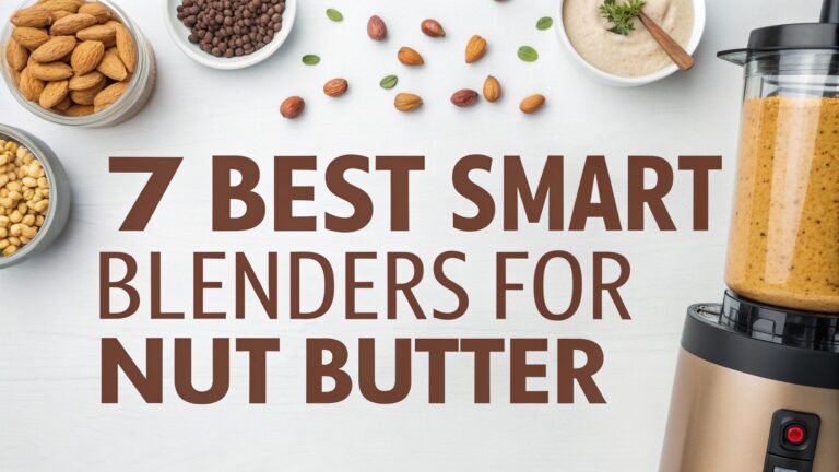 7 Best Smart Blenders for Nut Butter That You Need to Try
