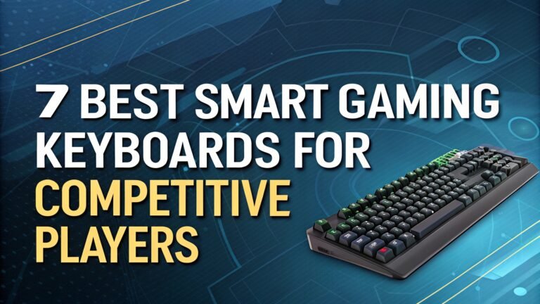 7 Best Smart Gaming Keyboards for Competitive Players