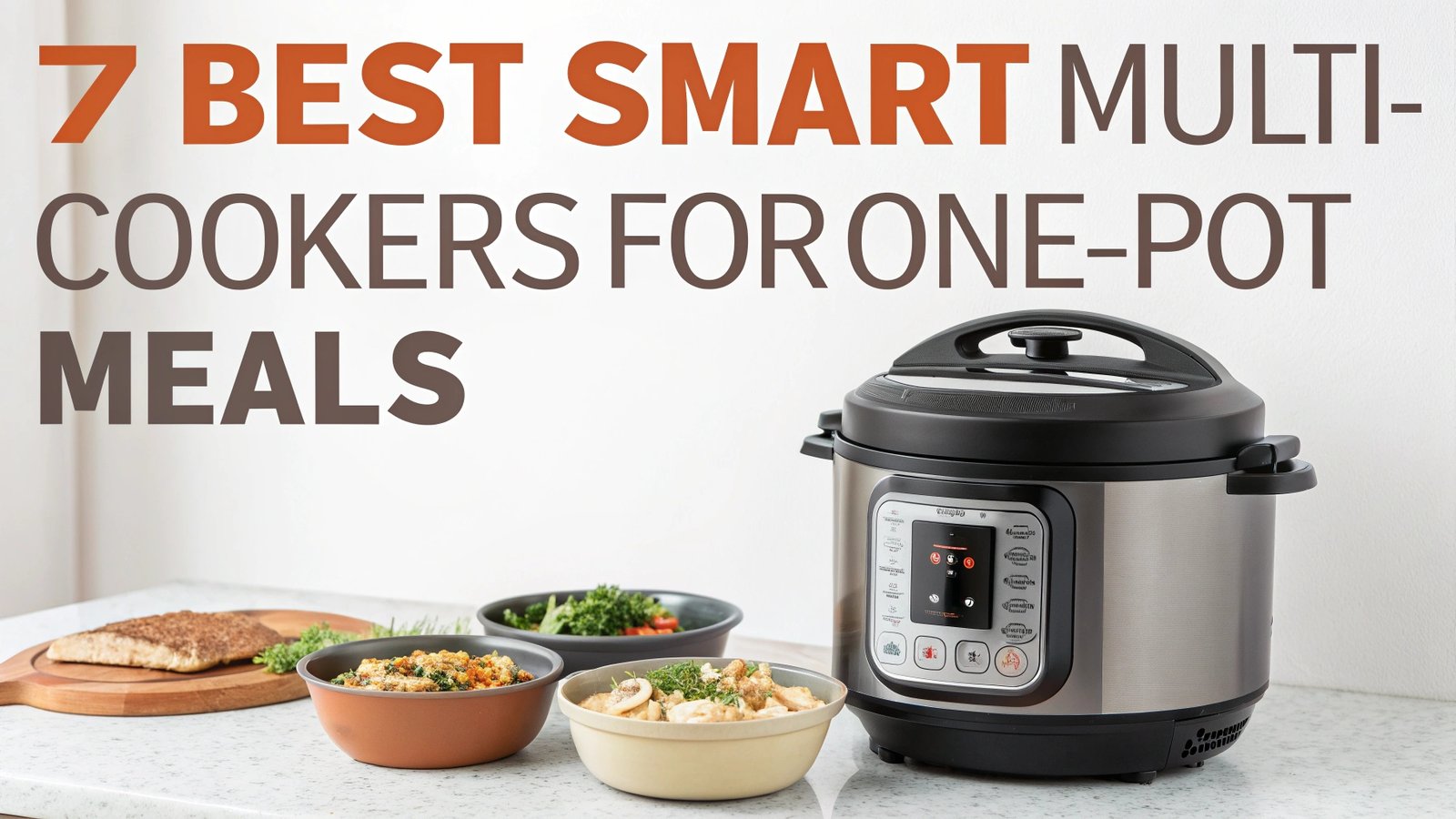 7 Best Smart Multi‑Cookers for One‑Pot Meals