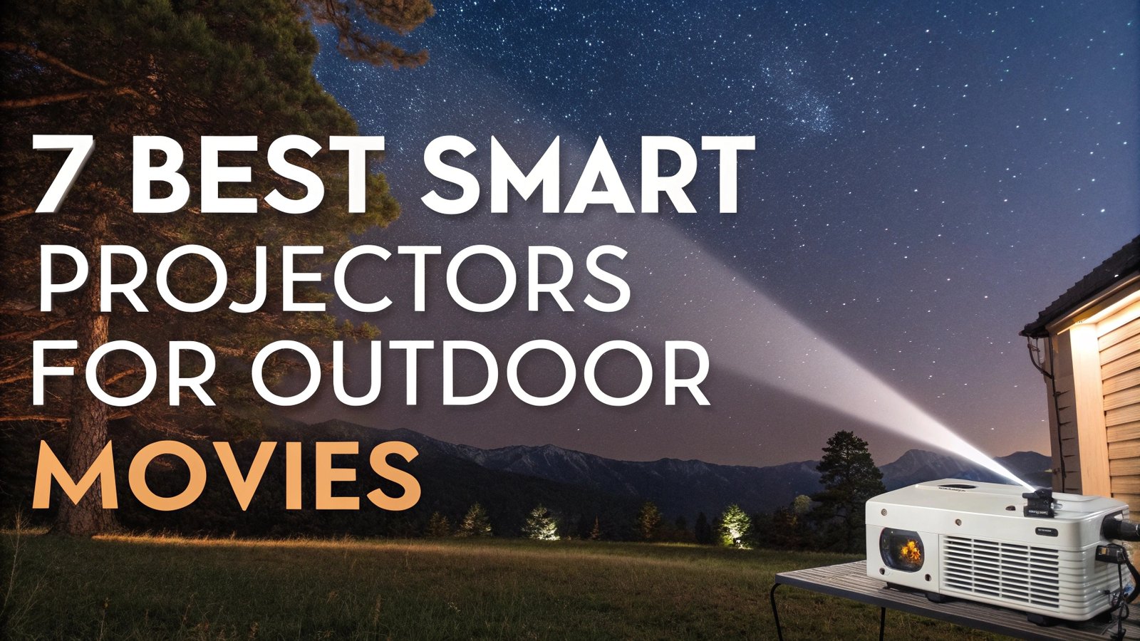 7 Best Smart Projectors for Outdoor Movies in 2026