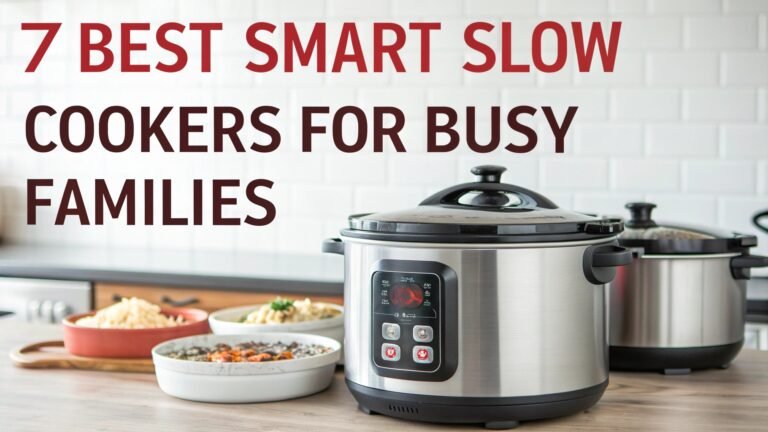 7 Best Smart Slow Cookers for Busy Families