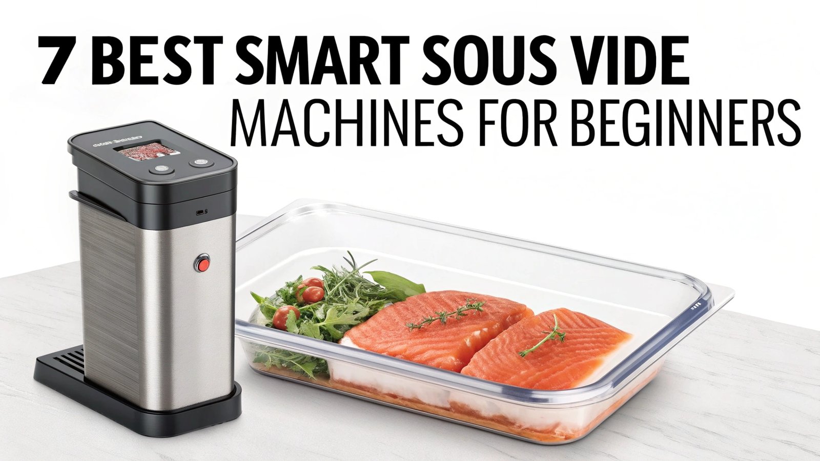 7 Best Smart Sous Vide Machines for Beginners