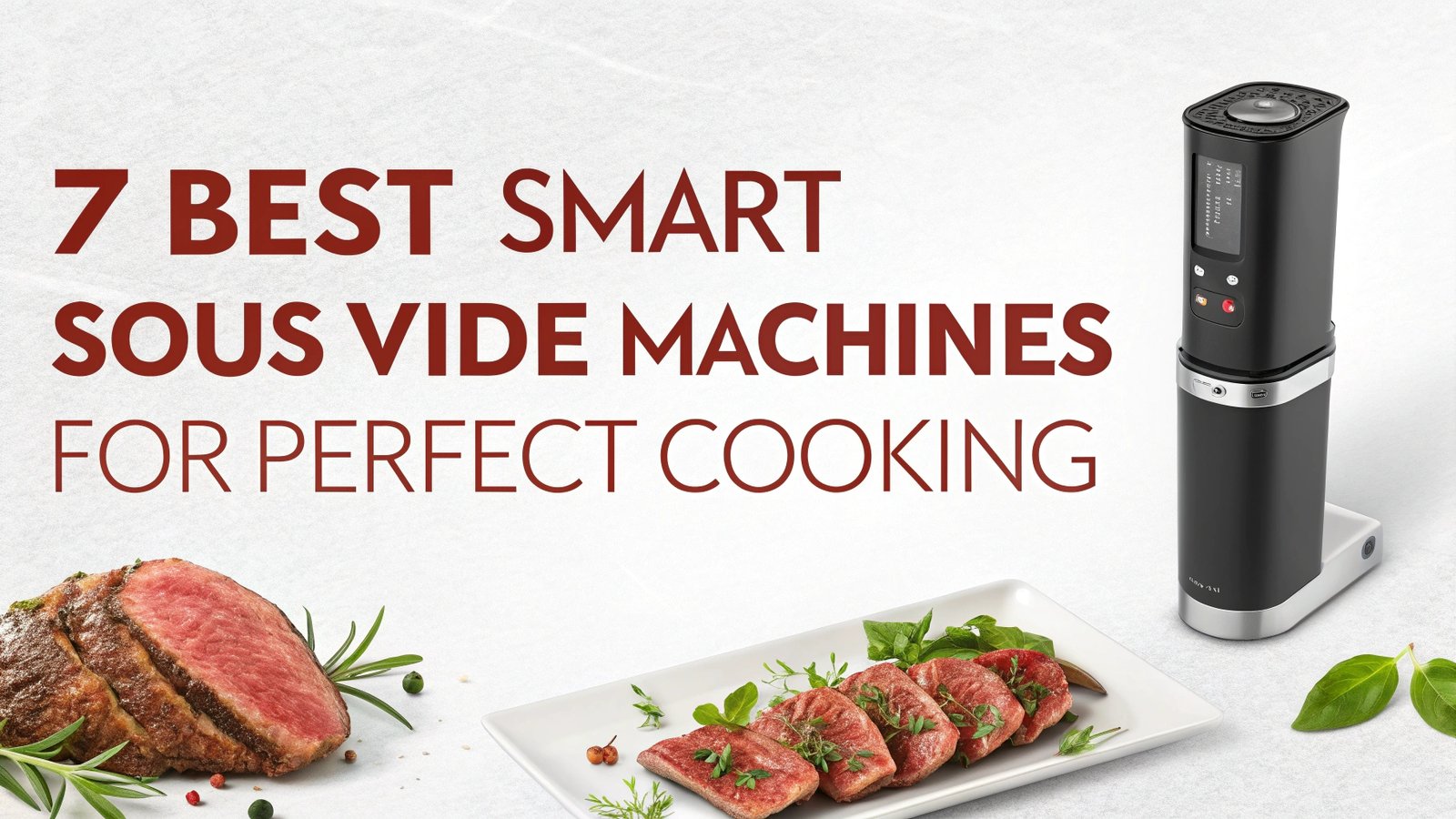 7 Best Smart Sous Vide Machines for Perfect Cooking