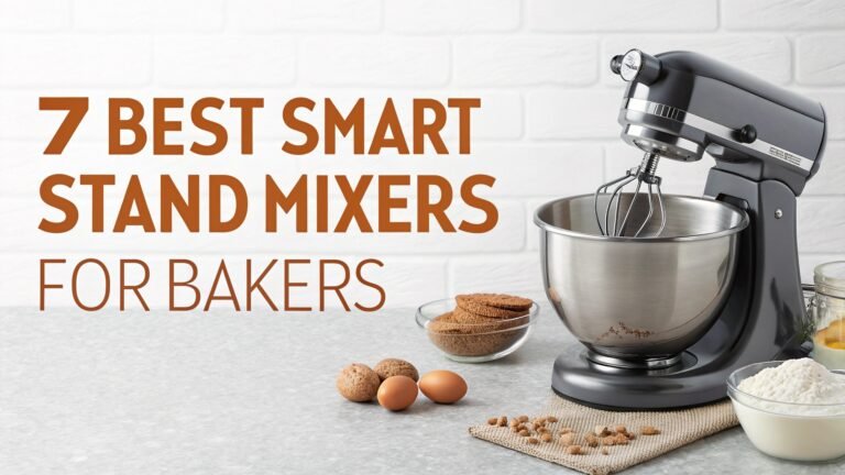 7 Best Smart Stand Mixers for Bakers in 2025