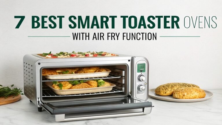 7 Best Smart Toaster Ovens with Air Fry Function