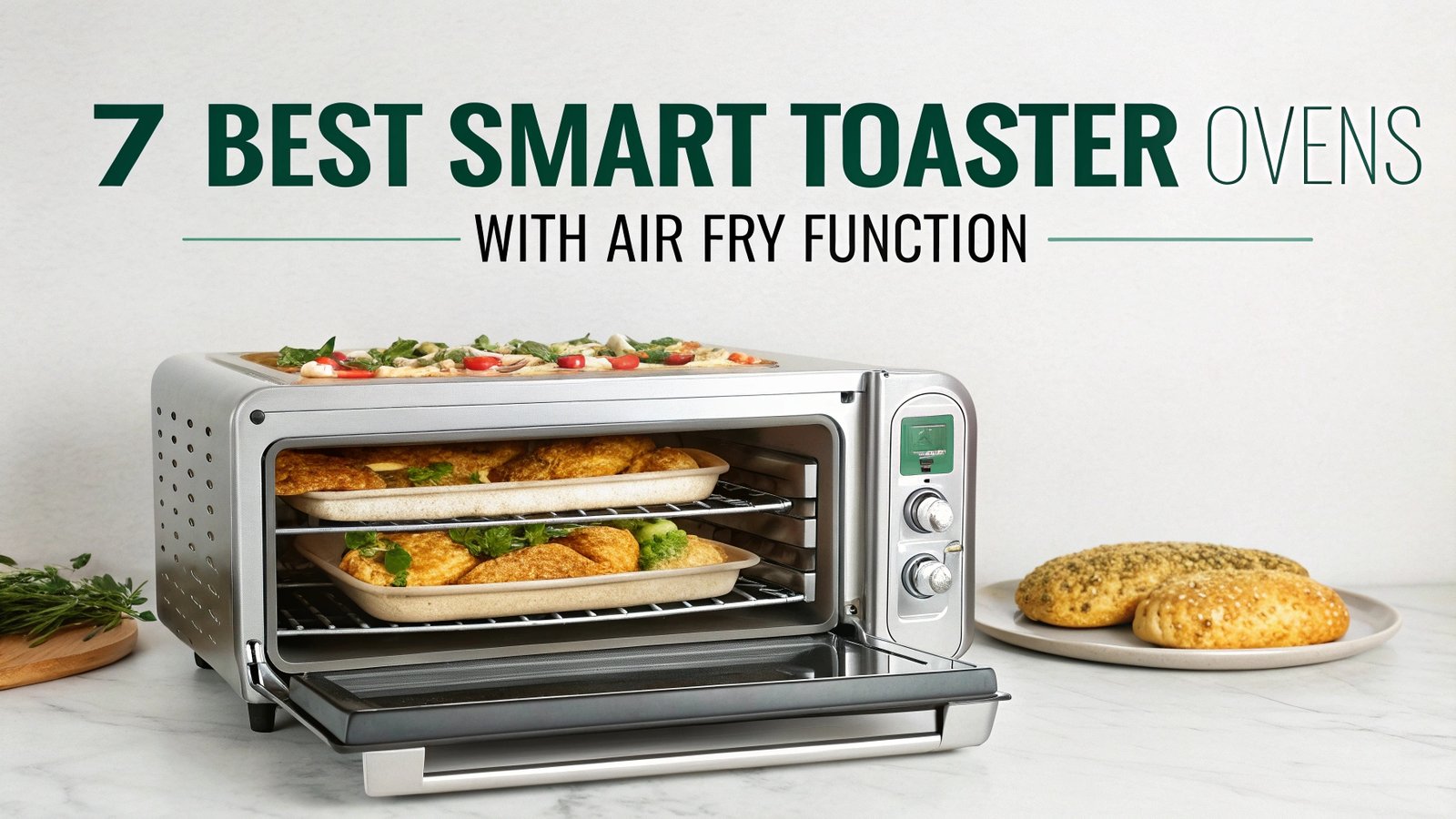 7 Best Smart Toaster Ovens with Air Fry Function
