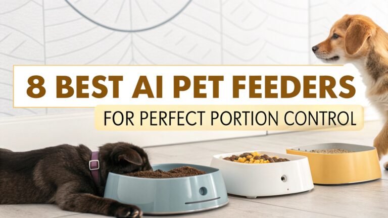 8 Best AI Pet Feeders for Perfect Portion Control in 2026
