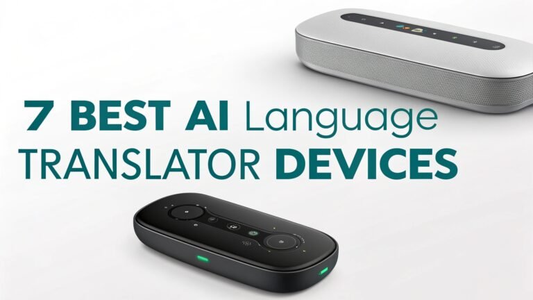7 Best AI Language Translator Devices for International Travel