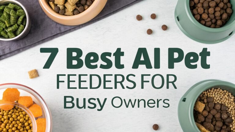 7 Best AI Pet Feeders for Busy Owners: Smart Feeding Solutions