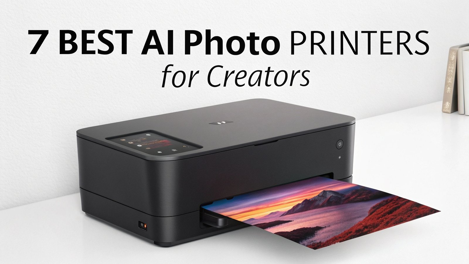 7 Best AI Photo Printers for Creators: Stunning Physical Prints