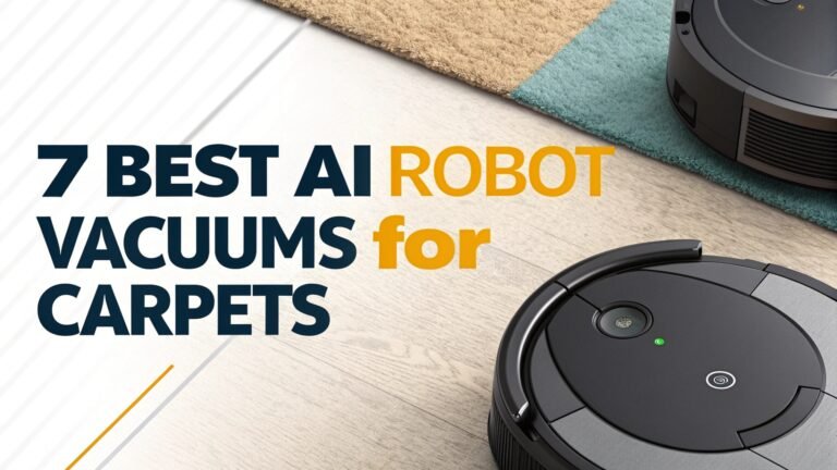 7 Best AI Robot Vacuums For Carpets in 2026