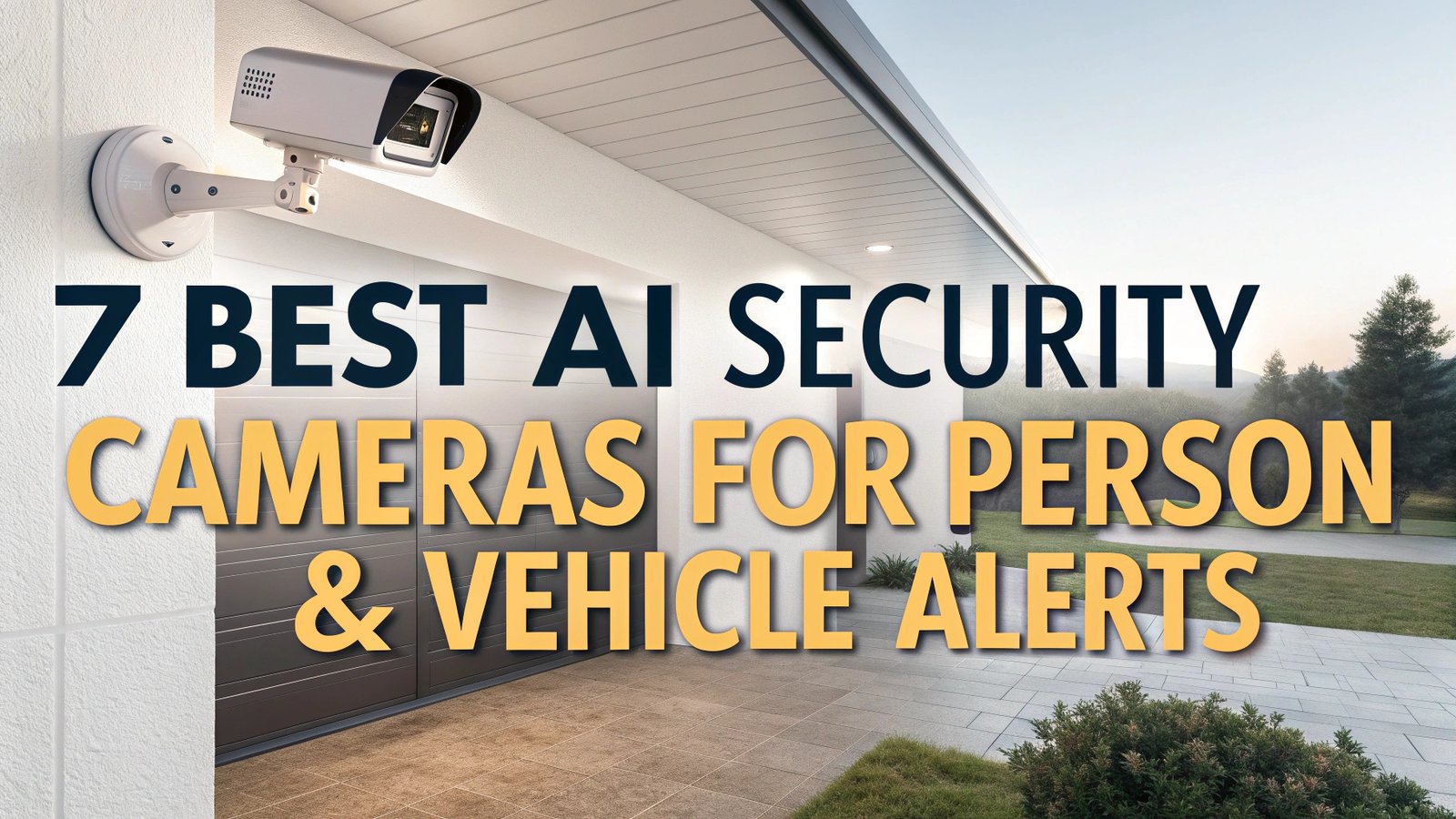 7 Best AI Security Cameras for Person & Vehicle Alerts