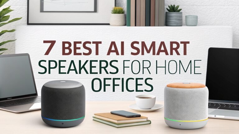 7 Best AI Smart Speakers for Home Offices in 2026