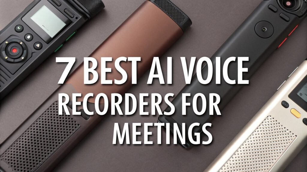 7 Best AI Voice Recorders for Meetings In 2026 2 7 Best AI Voice Recorders for Meetings In 2026 Voice Recorder