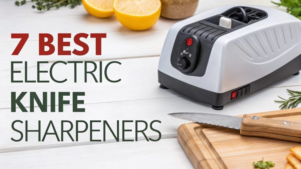 7 Best Electric Knife Sharpeners: Transform Old Knife 2 7 Best Electric Knife Sharpeners: Transform Old Knife Knife Sharpener
