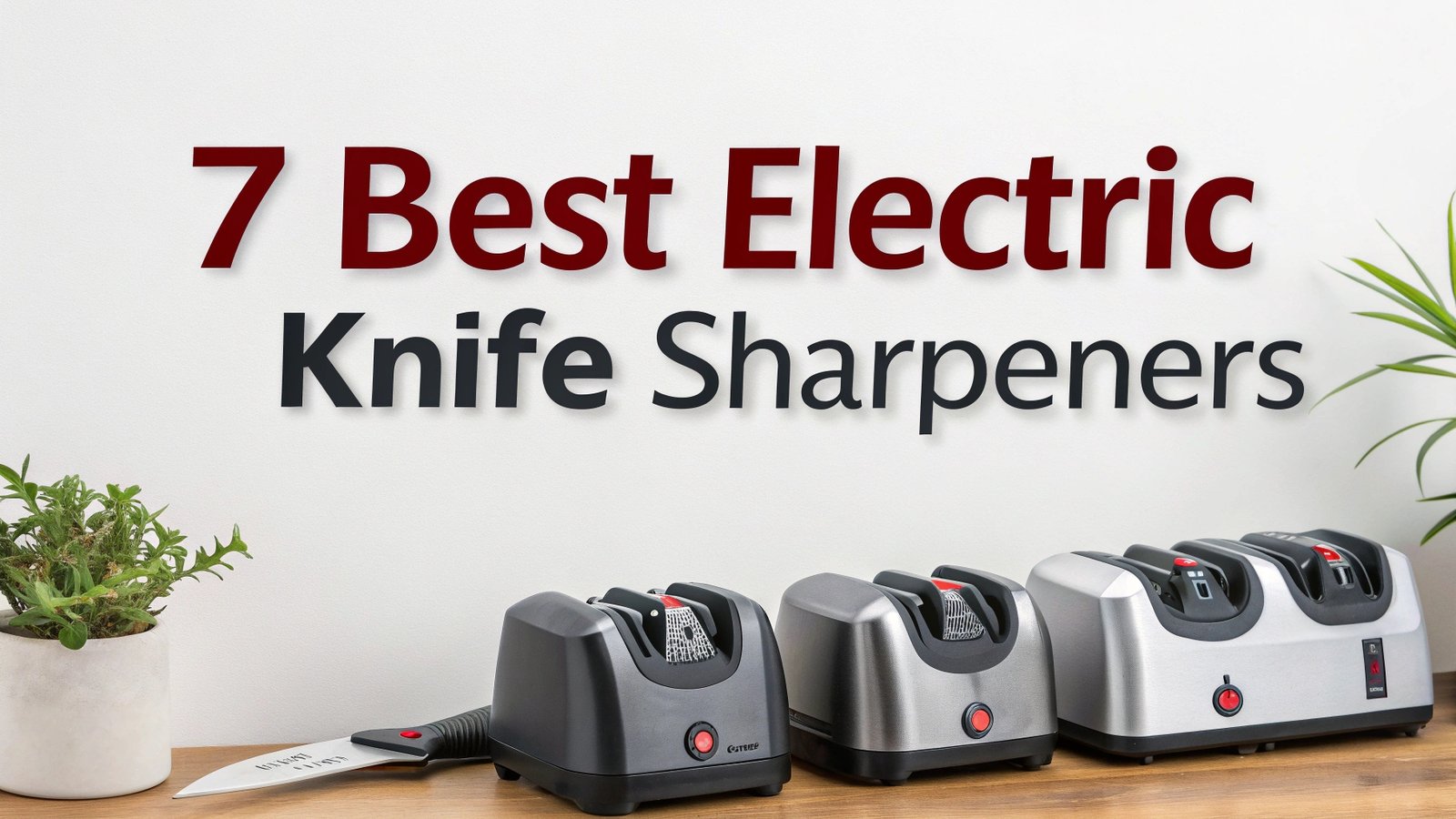 7 Best Electric Knife Sharpeners: Transform Old Knife