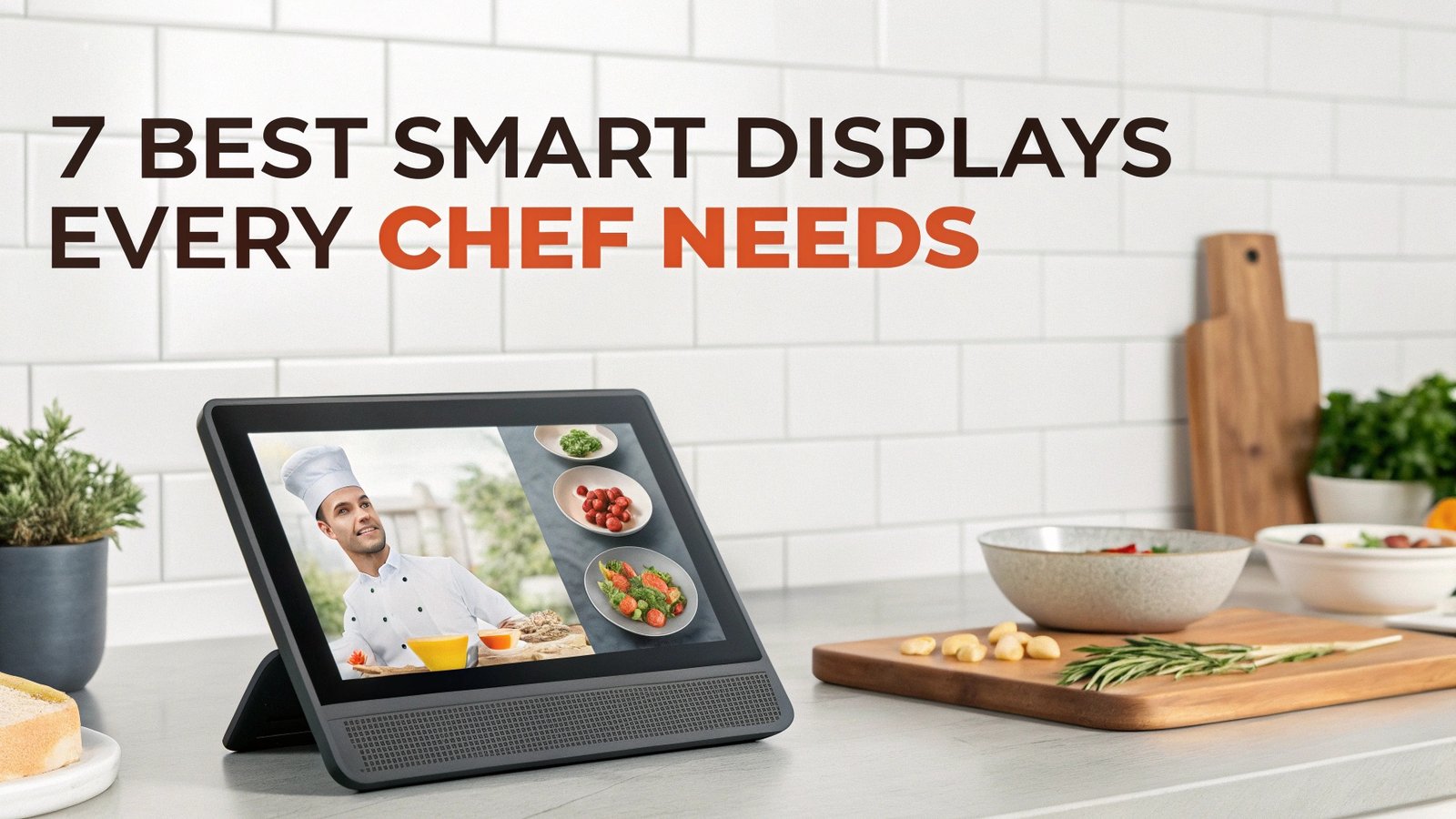 7 Best Smart Displays Every Chef Needs in 2026